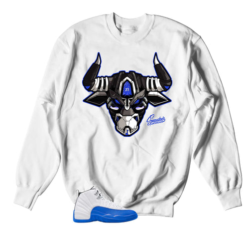 Retro 12 Blueberry War Bully Sweater