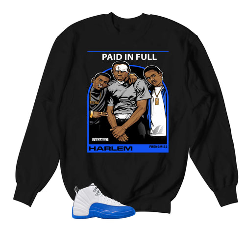 Retro 12 Blueberry Frenemies Sweater
