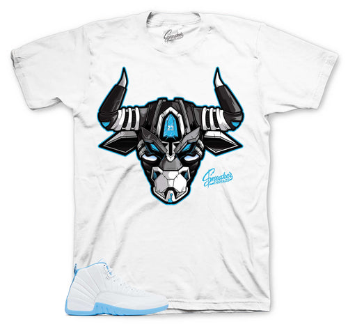 Retro 12 University Blue War Bully Shirt