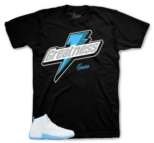 Retro 12 University Blue Greatness Shirt