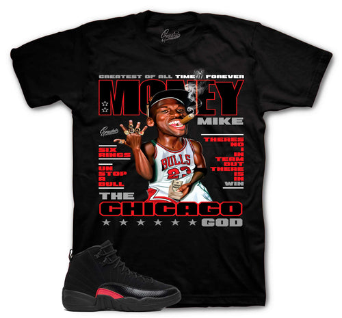 Retro 12 Bloodline Money Mike Shirt