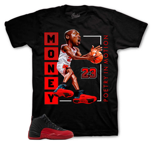 Retro 12 Flu Game Poetry In Motion Shirt