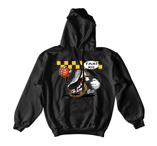 Retro 12 Taxi Fly Kicks Hoody