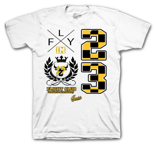 Retro 12 Taxi Flight Crest Shirt