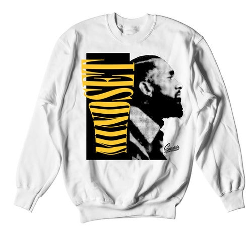 Retro 12 Taxi Mindset Sweater