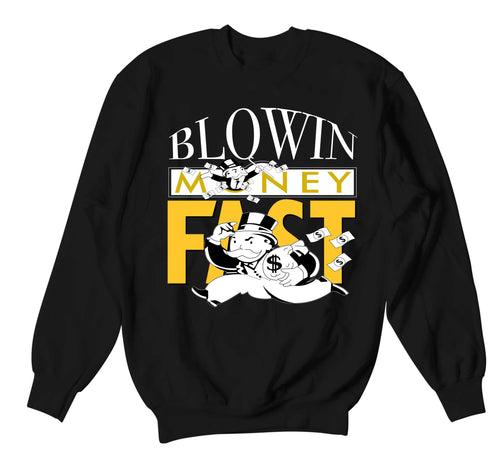 Retro 12 Taxi Blowing Money Sweater