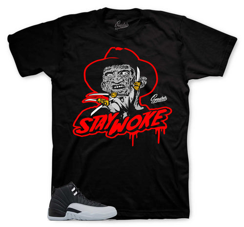 Retro 12 Wolf Grey Stay Woke Shirt