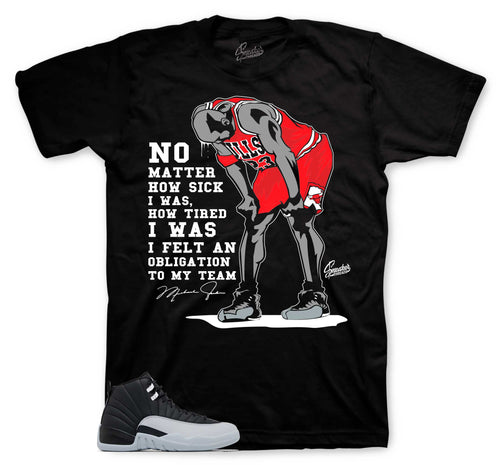 Retro 12 Wolf Grey No Matter Shirt