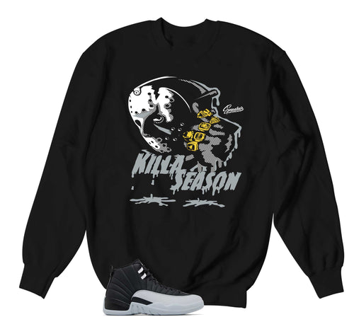 Retro 12 Wolf Grey Killa Season Sweater