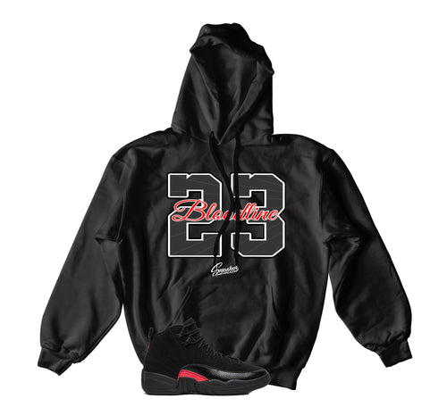 Retro 12 Bloodline 23 Hoody
