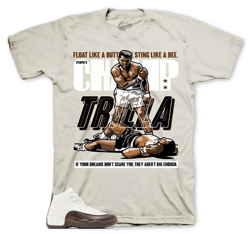 Retro 12 Cafecito Trilla Shirt