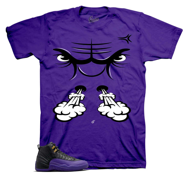 Jordan Retro 12 Field Purple Tees sneaker outfits raging face Shirt