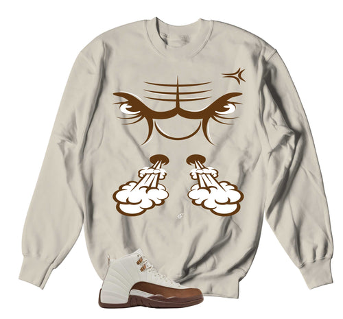 Raging Face Sweater | Jordan 12 Fireside