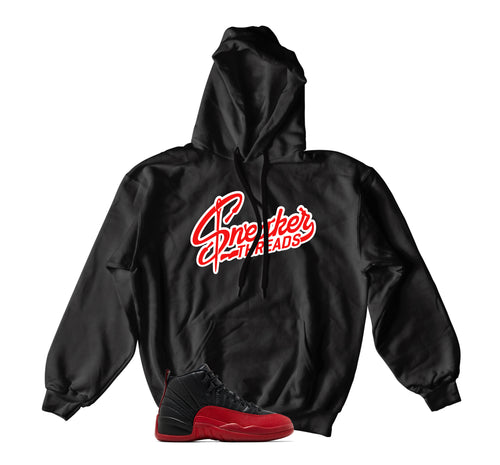 Retro 12 Flu Game Sneaker Threads Hoody