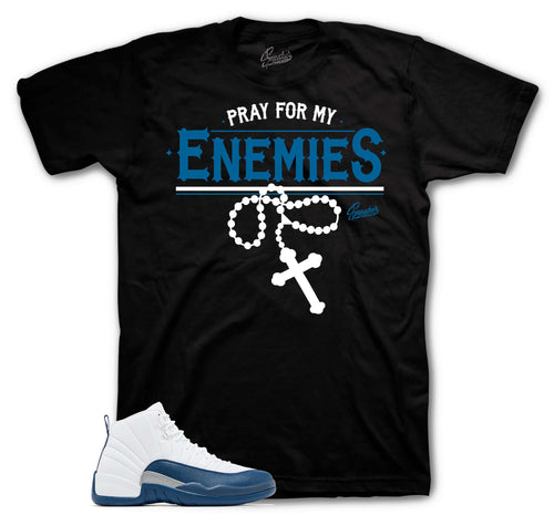 Retro 12 French Blue Enemies Shirt