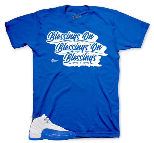Retro 12 Blueberry Blessings Shirt
