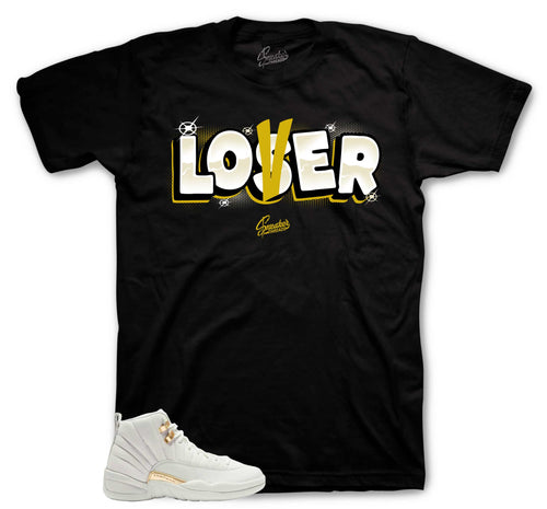 Retro 12 Phantom Loser Lover Shirt