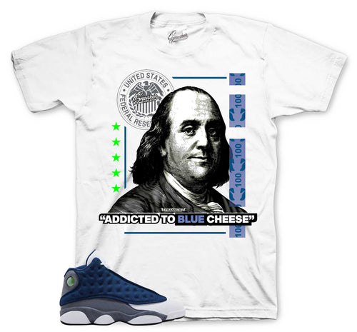 Retro 13 Flint Blue Cheese Shirt