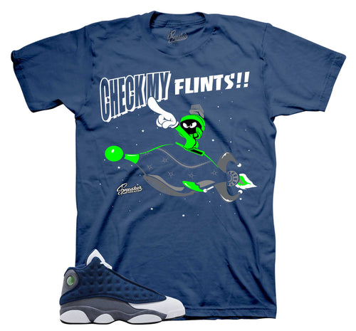 Retro 13 Flint Check It Shirt