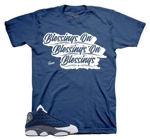 Retro 13 Flint Blessings Shirt