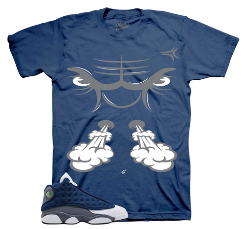 Retro 13 Flint Raging Face Shirt