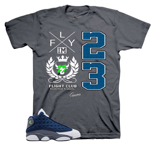 Retro 13 Flint Flight Crest Shirt