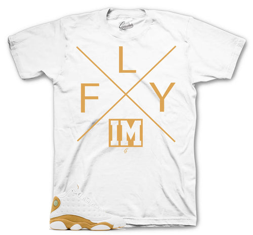 Retro 13 Wheat I'm Fly Shirt