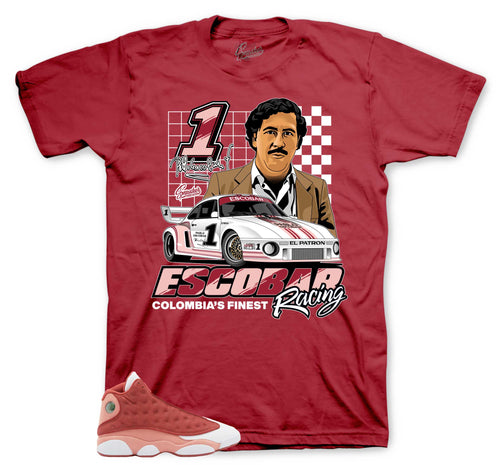 Retro 13 Dune Red Champ Racing Shirt