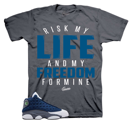 Retro 13 Flint My Life Shirt