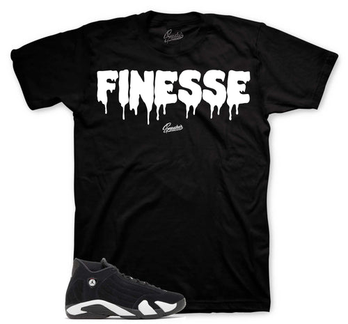 Retro 14 Black/White Finesse Shirt