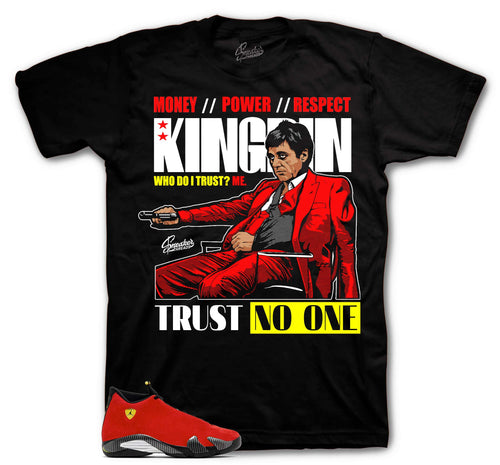 Retro 14 Challenge Red Trust Issues Shirt