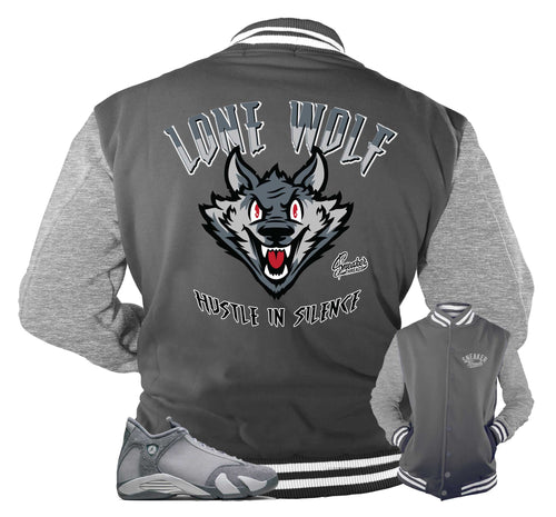 Retro 14 Flint Grey Lone Wolf Jacket