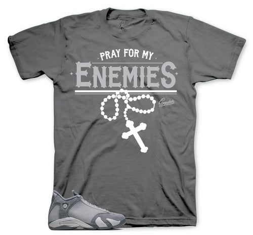Retro 14 Flint Grey Enemies Shirt