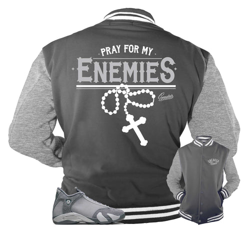 Retro 14 Flint Grey Enemies Jacket