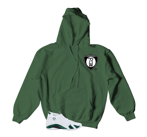 Shield Hoody | Jordan 14 Forest Green