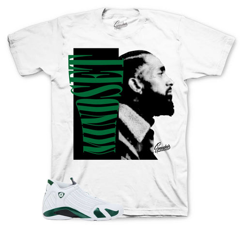 Mindset Graphic T-Shirt | Jordan 14 Forest Green