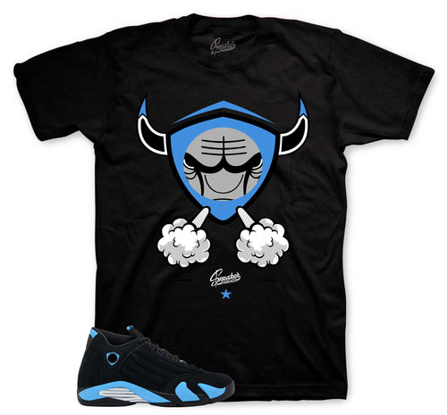 Retro 14 University Blue Toro Shirt