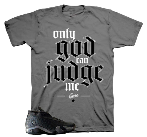Only God Graphic T-Shirt | Jordan 14 Low Black Pack