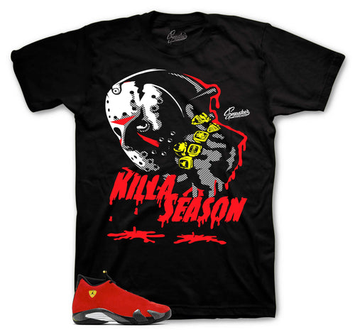 Retro 14 Challenge Red Killa Season Shirt