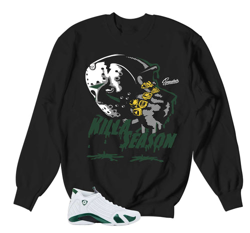 Killa Season Sweater | Jordan 14 Forest Green
