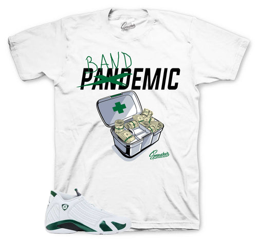 Bandemic Graphic T-Shirt | Jordan 14 Forest Green