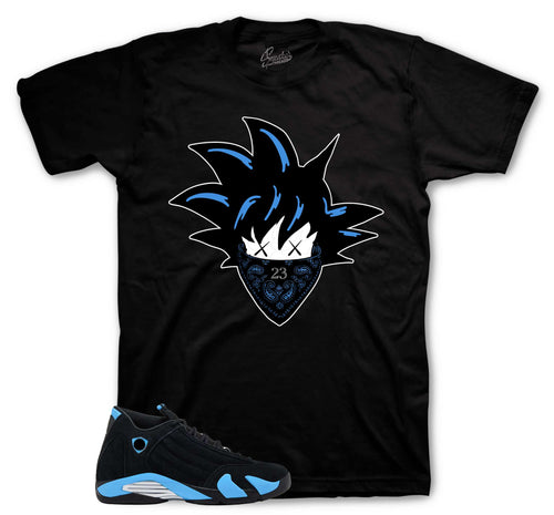 Retro 14 University Blue Warrior Shirt