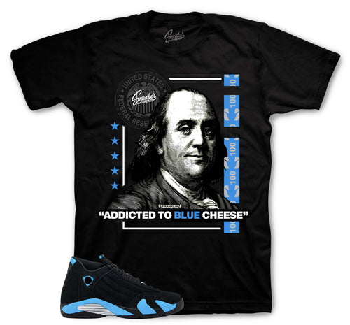 Retro 14 University Blue Cheese Shirt