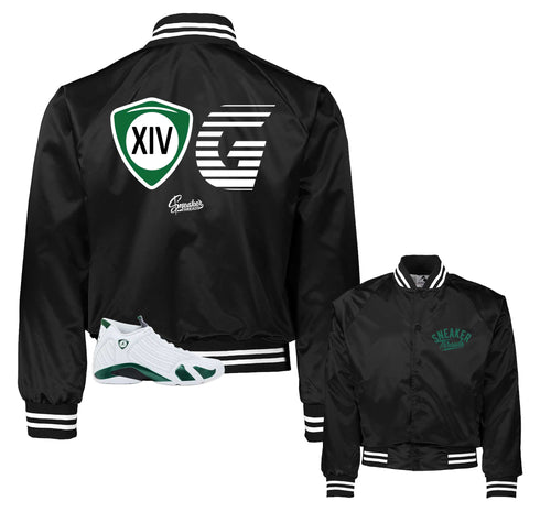 Original Satin jacket | Jordan 14 Forest Green