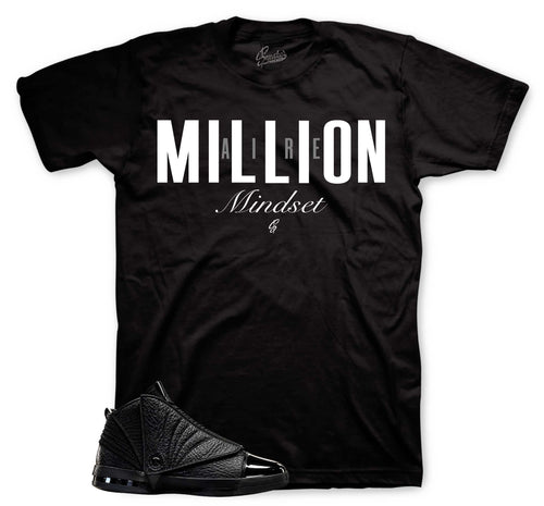 Millionare Mindset T-Shirt | Jordan 16 Black Pack (Copy)