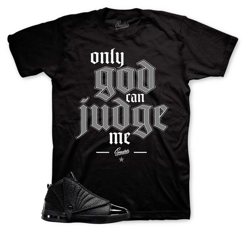 Only God Season Graphic T-Shirt | Jordan 16 Black Pack