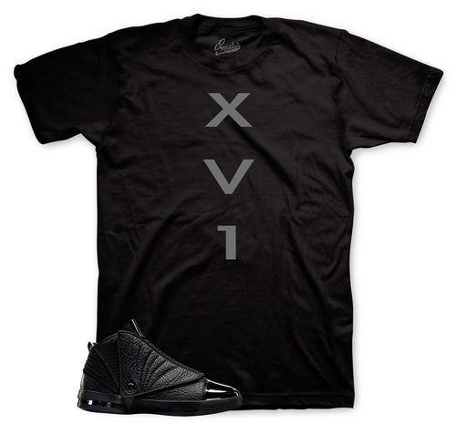 XV1 T-Shirt | Jordan 16 Black Pack (Copy) (Copy)