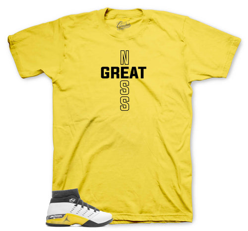 Retro 17 Lightning Greatness Cross Shirt