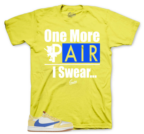 Retro 1 Canary Yellow One More Pair Shirt