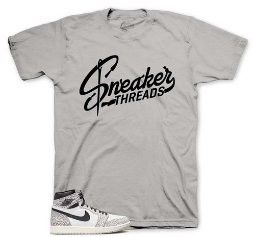 Retro 1 Elephant Print St Logo Shirt